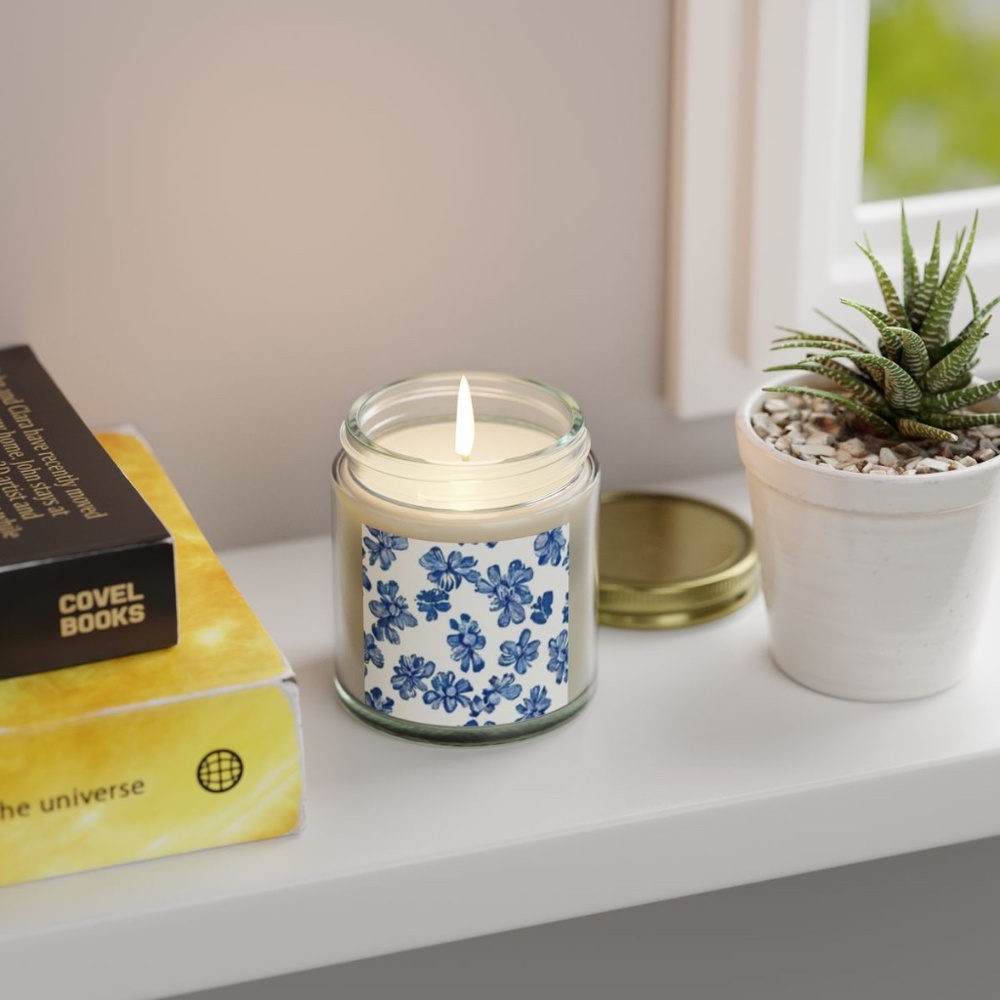 Floral Scented Candle